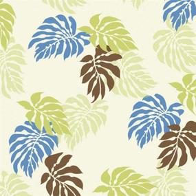 img 1 attached to Bermuda Breeze Tropical Wall Pattern