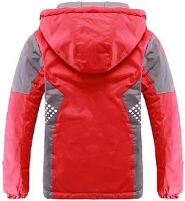 img 2 attached to 🧥 Vinmin Valentina Quilted Outdoor Boys' Jackets & Coats: Reliable Thicken Clothing