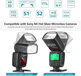 img 3 attached to Neewer NW655 S Wireless Speedlite Compatible