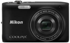 img 4 attached to 📷 Nikon COOLPIX S3100 14 MP Digital Camera - Black - with 5x NIKKOR Wide-Angle Optical Zoom Lens and 2.7-Inch LCD Screen