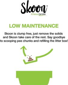 img 3 attached to Skoon All-Natural Cat Litter Fine Grain: Lightweight, Non-Clumping, Low Maintenance, Eco-Friendly - Ultimate Odor Control and Liquid Absorption