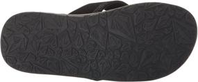 img 1 attached to 👦 Volcom Recliner Youth Sandal - Black Outdoor Shoes for Boys