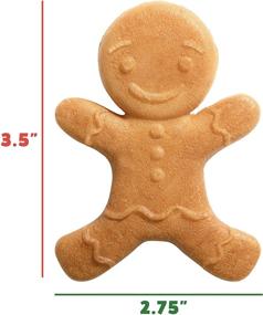 img 3 attached to 🎄 Мини-вафельница Gingerbread Man диаметром 4 дюйма - Создайте для детей особенный рождественский опыт с помощью электрического аппарата для приготовления завтрака с антипригарным покрытием - Веселый подарок на праздники, вечеринки и многое другое.