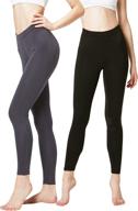 🔥 pack of 2 thermal women's long johns underwear leggings pants - perfect for devops логотип