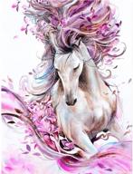 🐴 kirity 1 pack diy diamond painting - horse fairy crystal rhinestone embroidery pictures arts craft for home wall decor - 11.8 × 15.7in logo