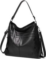 👜 стильные сумки-хобо для женщин: sixvona модные большие сумки для плеча, перекрестного ношения и на ремне - идеально для леди. логотип