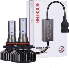 img 4 attached to 🔦 BIOCHENG HB3 9005 Led Headlight Bulb: Xenon White, DOT Certified, 50W 10000 Lm 6000K - 2 Pack