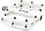 origin8 retox platform pedals white logo