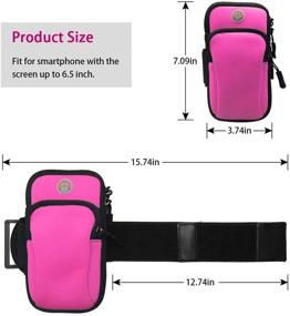 img 1 attached to Universal Armband Case For IPhone 11 Pro Max/11 Pro/11/X/8/7/6