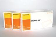 🩹 primapore 4 x 8" adhesive dressing: polyester tan, sterile - product #66000319 logo