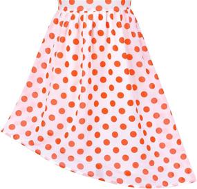 img 1 attached to Sunny Fashion Chiffon Suspender Sleeveless Girls' Clothing and Dresses