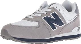 img 4 attached to 👟 New Balance Kid's 574 V1 Lace-Up Sneaker: Stylish Comfort for Active Kids