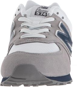 img 3 attached to 👟 New Balance Kid's 574 V1 Lace-Up Sneaker: Stylish Comfort for Active Kids