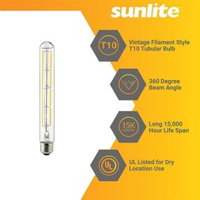 img 2 attached to Sunlite 80619 Dimmable Filament LED Bulb - Equivalent to Traditional Bulbs