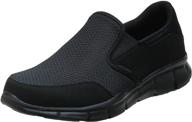 👞 skechers equalizer persistent slip-on sneaker: the perfect men's shoes for loafers and slip-ons logo