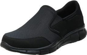 img 4 attached to 👞 Skechers Equalizer Persistent Slip-On Sneaker: The Perfect Men's Shoes for Loafers and Slip-Ons