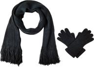 premium bruceriver womens cashmere touchscreen scarves & wraps: fashionable and functional women's accessories! logo