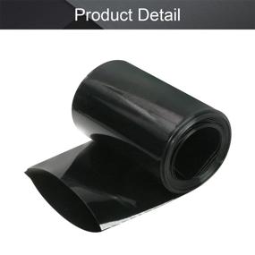 img 1 attached to Othmro Battery Shrink Wrap PVC Heat Shrink Tubing Flat Width 75Mm