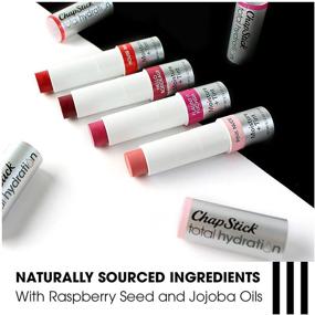 img 1 attached to 💄 ChapStick Total Hydration Moisture + Tint Pink Nude Tinted Lip Balm Tube - 0.12 Oz, Tinted Lip Balm with Moisturizing Benefits