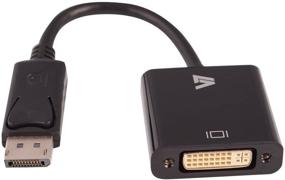 img 1 attached to 🔌 V7 DisplayPort to DVI Adapter CBLDPDVI-1N
