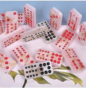 img 2 attached to Diverse Decorative Possibilities with Cavities Silicone Dominoes: Unlimited Decorating Options
