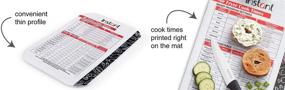 img 1 attached to 🔪 Instant Vortex Cutting Mat with Air Fryer Cook Times - Official, 10x14-Inch