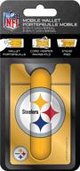 🏈 ultimate nfl pittsburgh steelers hg mobile wallet: stay trendy and organized on the go! logo