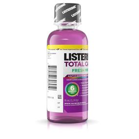 img 3 attached to 🌿 24-Pack Listerine Total Care Anticavity Mouthwash, Fresh Mint, 3.2 Ounce - Enhanced SEO