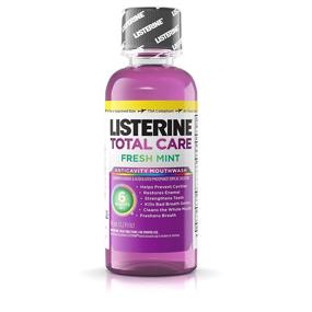 img 4 attached to 🌿 24-Pack Listerine Total Care Anticavity Mouthwash, Fresh Mint, 3.2 Ounce - Enhanced SEO