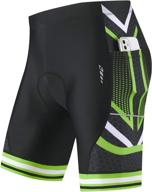 🚴 baleaf men's bike shorts: comfortable 4d padded cycling shorts with pockets and upf50+ logo