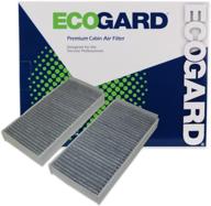 🚗 ecogard xc10389c premium cabin air filter | activated carbon odor eliminator | fits bmw x1 2016-2021, x2 2018-2021, i3 2015-2020, i3s 2018-2020, i3s hybrid 2019-2020, i3 hybrid 2020 logo