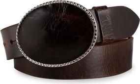 img 4 attached to Rustic Buffalo Genuine Leather Interchangeable Men's Accessories