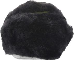img 2 attached to 👣 Stride Rite Fluffy Black Slippers for Unisex-Child (Toddler/Little Kid)