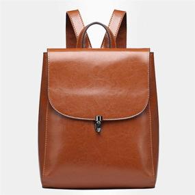 img 2 attached to Stylish Women's Leather Backpacks: The Perfect Daypack for Casual Adventure