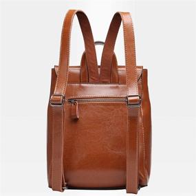 img 3 attached to Stylish Women's Leather Backpacks: The Perfect Daypack for Casual Adventure