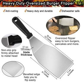 img 3 attached to POLIGO Professional Spatula Set Packing Kitchen & Dining