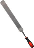 🐴 horseshoe file 18 inches black master rasp: strong and durable carbon steel t12 file for hoof repair of horses, goats, pigs, and other animals логотип
