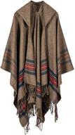 🧣 pashmina cardigans blanket tassels: stylish women's accessories in scarves & wraps by bakerdani logo