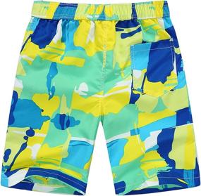 img 2 attached to Tailor Pal Love Printing Boardshorts Boys' Clothing ~ Swim