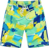 tailor pal love printing boardshorts boys' clothing ~ swim logo