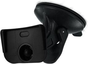 img 4 attached to 🚗 EKIND Car Windscreen Windshield Suction Cup Mount Holder Cradle- Compatible for Tomtom GPS (XL Series: XL, XL-S, XL-T), Black