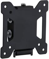 📺 mount plus 203t tilt tv monitor wall mount: low profile design, quick release function, rv tv mount, vesa 75 100 compatible, fits 13-27 inch screens logo