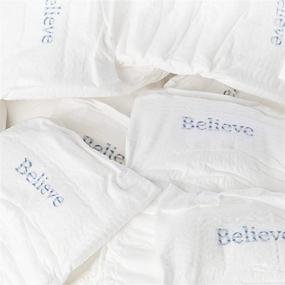 img 1 attached to Believe Diapers - Eco-Friendly Disposable Baby Diapers - Sustainable Bamboo & Natural Plant-Based Materials - Biodegradable - Hypoallergenic for Sensitive Skin - Size 5 (>27 lbs) - Pack of 25