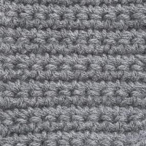 img 2 attached to 🧶 Caron One Pound Solids Yarn: 16oz Medium Grey Mix, 100% Acrylic – Perfect for Crochet, Knitting & Crafting (1 Piece)