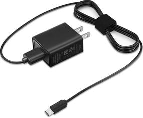 img 4 attached to High-Quality Replacement USB Charger for Kindle Fire HD10-11th 9th Generation-2019 2021 🔌 Release, Fire HD10 Plus, Fire 10 Kids Pro - Includes 5ft USB C Cord