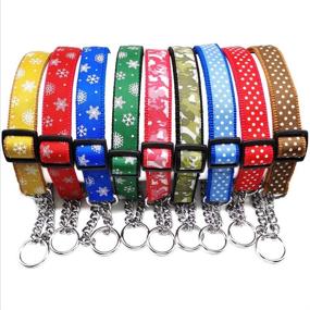 img 3 attached to MayPaw Martingale Slip Dog Collar: Effective No Pull Choke Collar for Medium and Large Dog Training