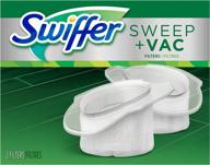 🧹 swiffer sweep and vac vacuum replacement filters, 2 count (pack of 8): clean floors with ease! logo