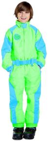 img 1 attached to 🎿 Vibrant Neon Ski Suits for Kids: Tipsy Elves' Loud, Bright & Colorful Attire