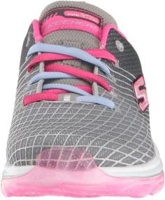 img 3 attached to Skechers Skech Air Deluxe Sneaker Charcoal Girls' Shoes