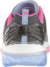 img 2 attached to Skechers Skech Air Deluxe Sneaker Charcoal Girls' Shoes